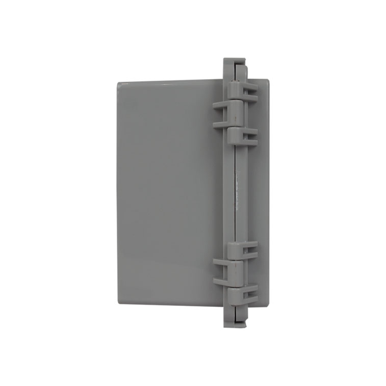 IP65 Weatherproof Enclosure 150 x 150 x 90mm Grey Hinged Cover - Image 3
