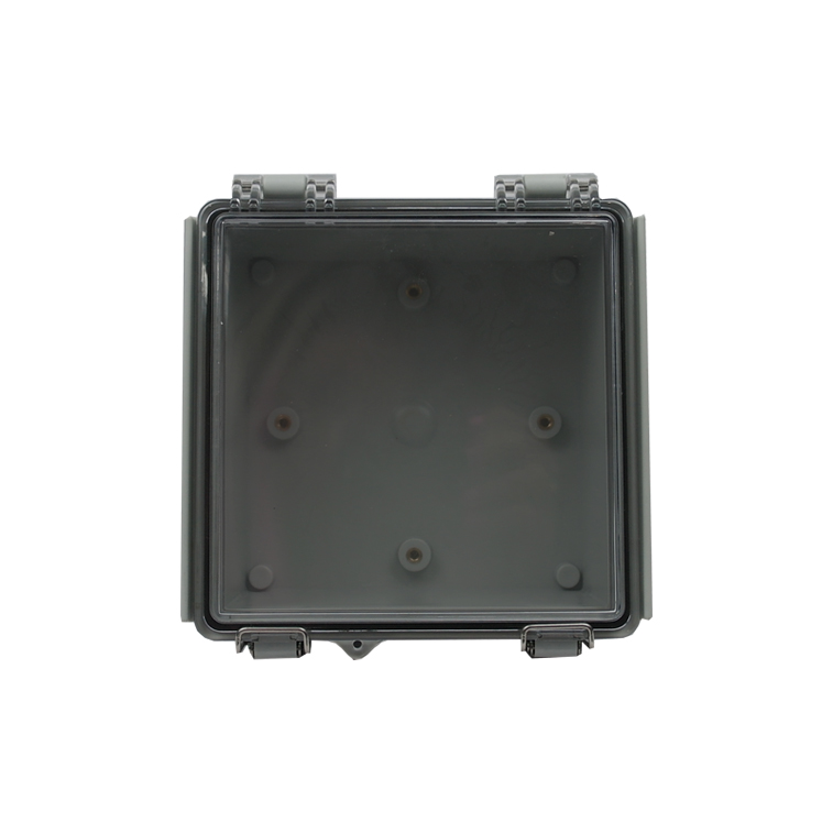 IP65 Weatherproof Enclosure 150 x 150 x 90mm Clear Hinged Cover - Image 2