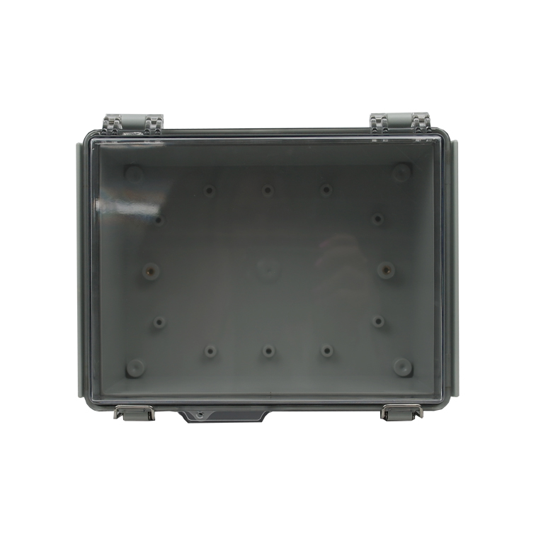 IP65 Weatherproof Enclosure 220 x 170 x 110mm Clear Hinged Cover - Image 2