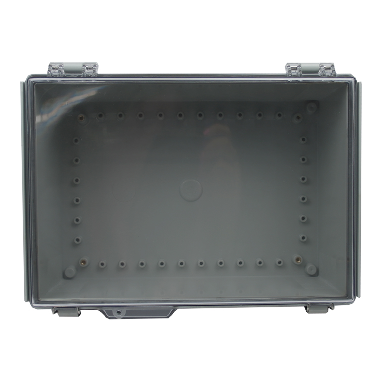 IP65 Weatherproof Enclosure 350 x 250 x 150mm Clear Hinged Cover - Image 2